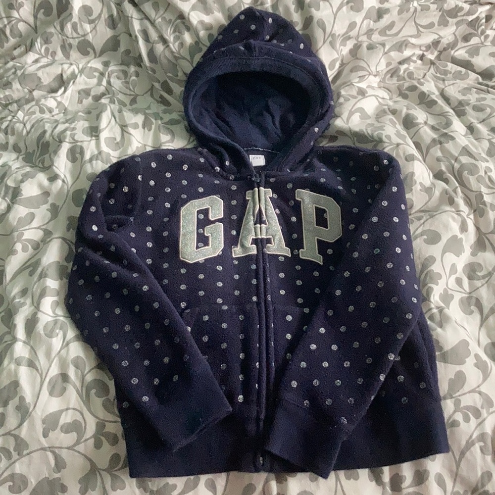 Gap logo kids fleece hoodie